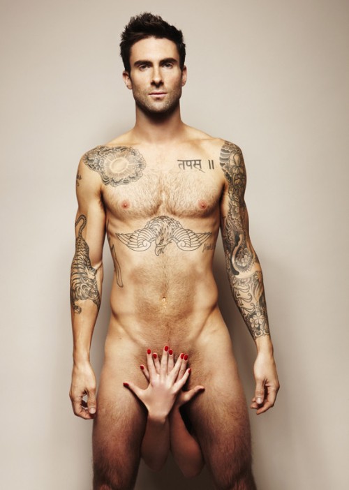 adam levine testicular cancer. Adam Levine Gets Naked For