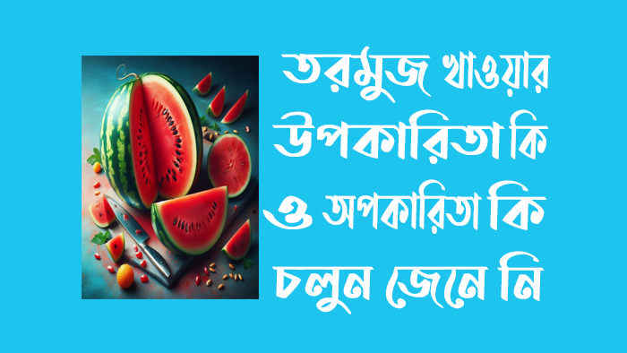 তরমুজের উপকারিতা ও অপকারিতা