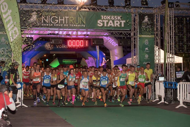 Salida 10 km Binter Night Run