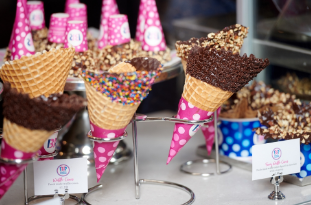 wonderful waffle cones are made Baskin-Robbins