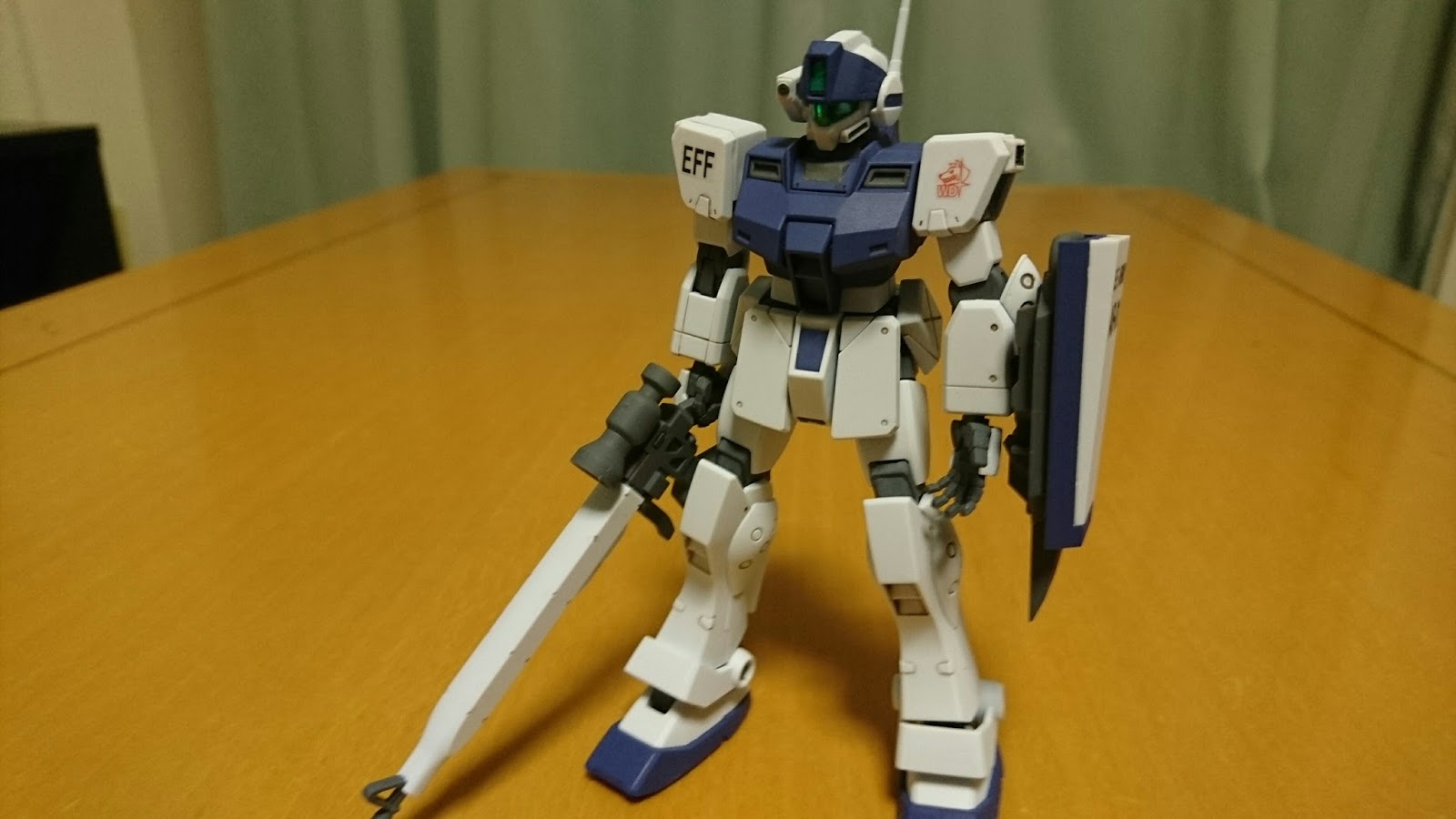Kumaの模型趣味 Hg ジムスナイパー ホワイトディンゴ隊仕様 の製作