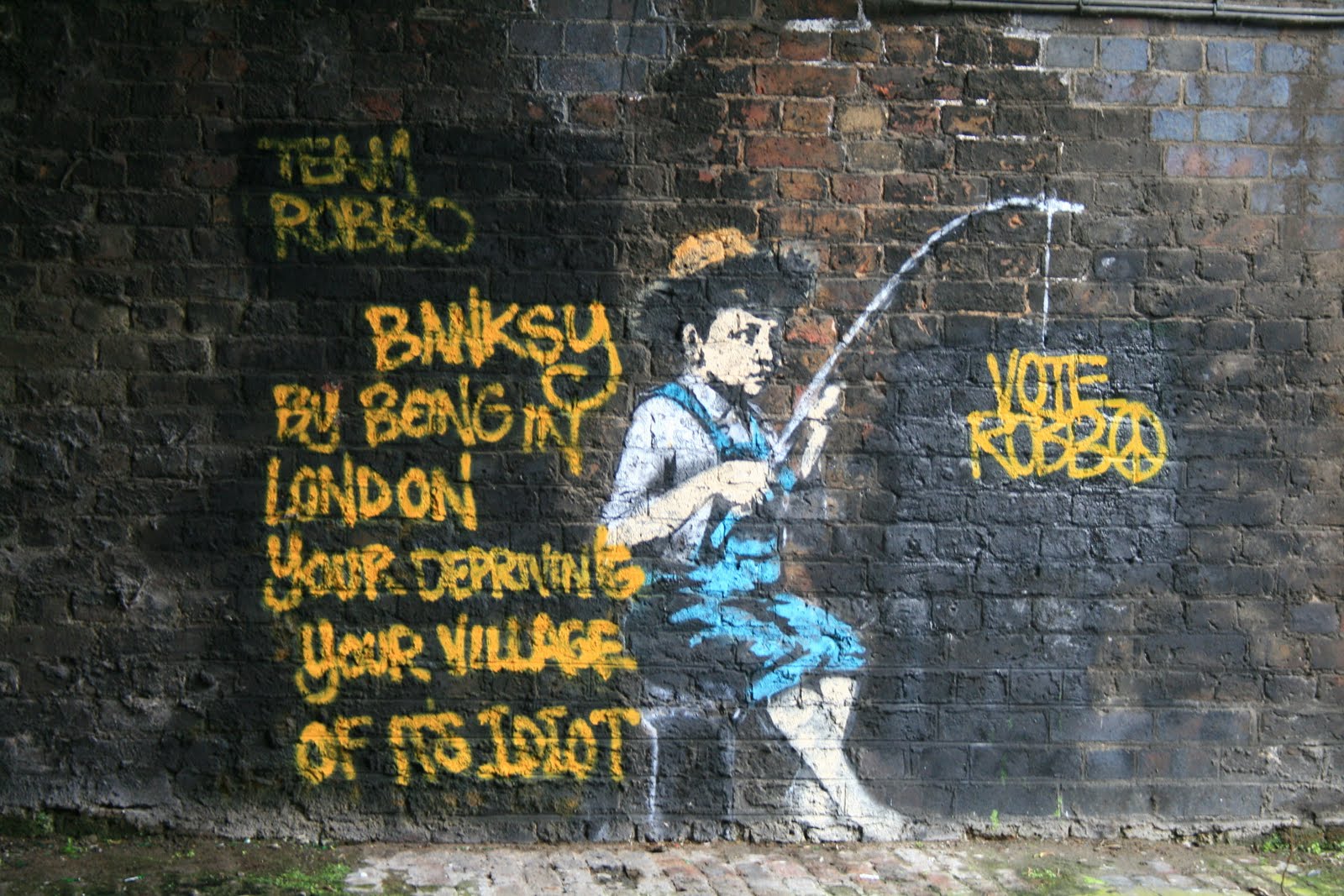 banksy robbo graffiti