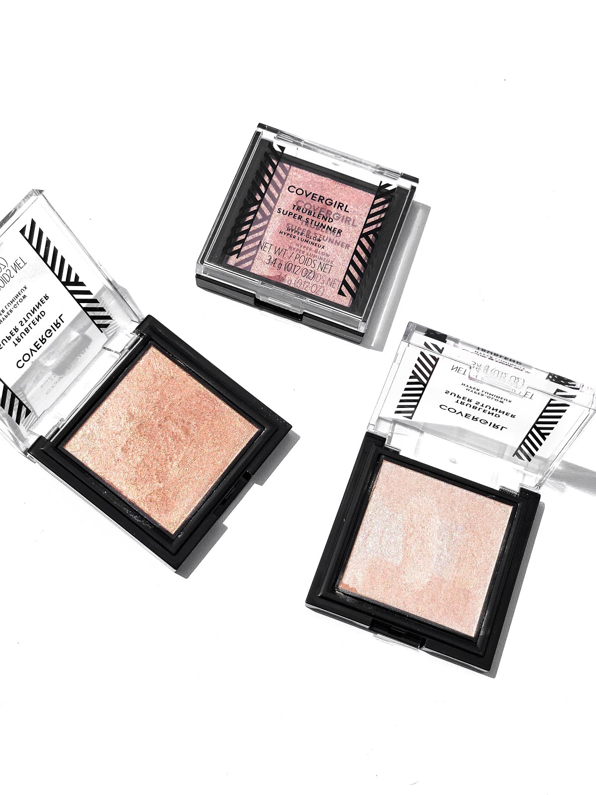 NEW Covergirl TrueBlend Super Stunner Hyper-Glow Mono Highlighters