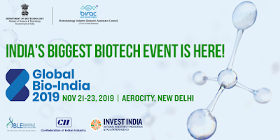 New Delhi to Host First Global Bio-India 2019 Summit from 21st - 23rd November