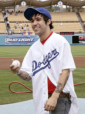 Pete Wentz Wins NL Cy Young pete wentz tattoo. Pete Wentz Wins NL Cy Young