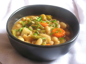 White Bean and Parsnip Vegetable Soup