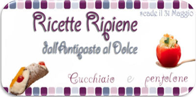 RICETTE RIPIENE dall'Antipasto al Dolce