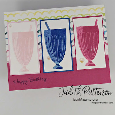 Stampin Up Share a Milkshake Judith Patterson