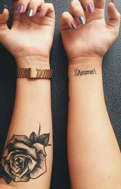 Music Buttons Wrist Tattoo Best Tattoo Design Ideas