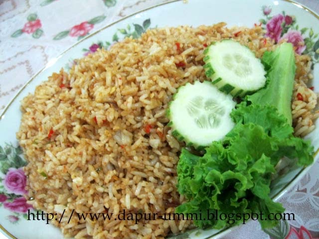 Dari Dapur Ummi: Nasi Goreng Sambal Belacan