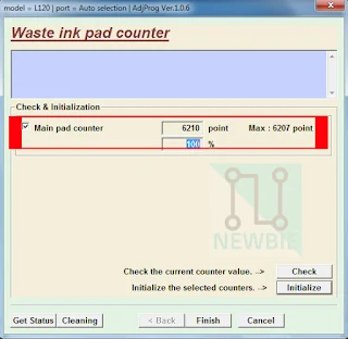 Cara Reset Epson L120 Lampu LED Berkedip Bergantian