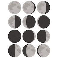 いろいろな月の満ち欠けのイラスト かわいいフリー素材集 いらすとや