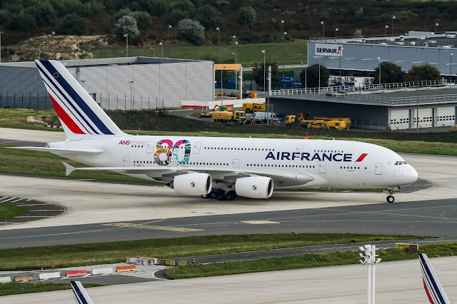 Air France Airbus A380-800 80 Years