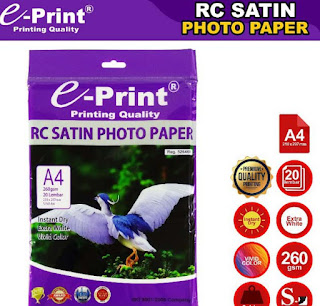 Kertas Foto E-Print RC Satin