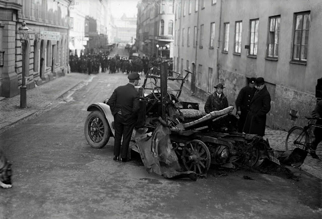 El primer atentado con coche bomba de Suecia (1926)