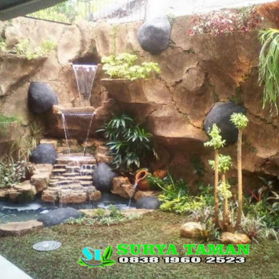 Jasa Pembuatan Taman Tebing - Alby flora