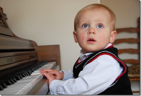 T with piano