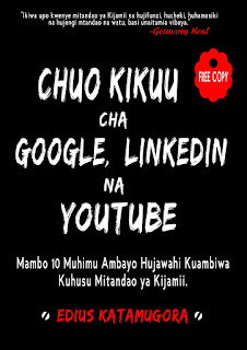 Kitabu: Chuo Kikuu Cha Google, LinkedIn na YouTube