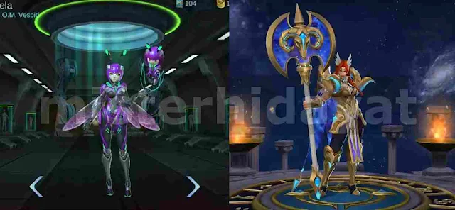 Script Skin Epic Angela V.E.N.O.M Vespid dan Hilda Zodiac