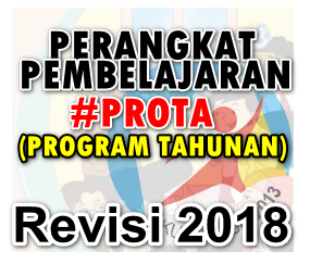 Download contoh perangkat pembelajaran Prota Kelas 6 SD MI Kurikulum 2013 Tahun Pelajaran 2019-2020