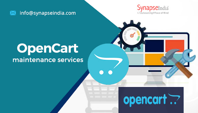 OpenCart Maintenace services by SynapseIndia