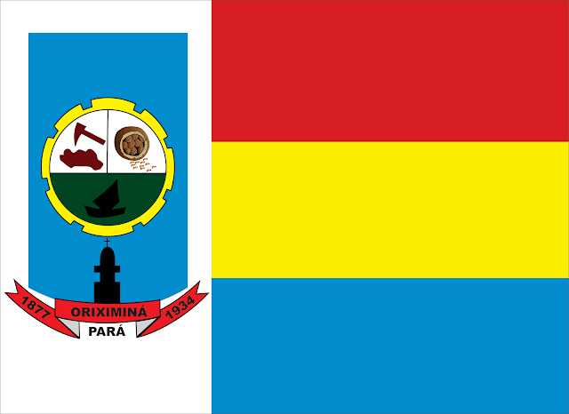 Bandeira do Município de Oriximiná - PARÁ - BRASIL