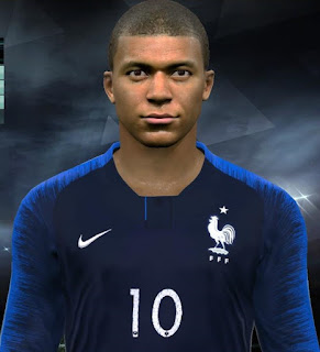 PES 2017 Faces Kylian Mbappé by Facemaker Huseyn