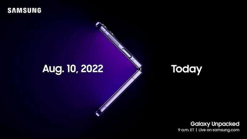 مقطع دعائي تشويقي من Samsung لحدث Unpacked 2022  " فيديو جديد"