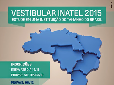 Inscrições abertas para o vestibular do INATEL