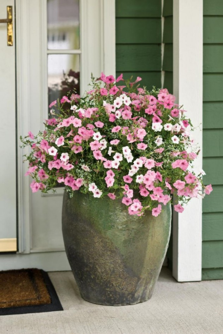 GORGEOUS FRONT DOOR FLOWER DECORATIONS