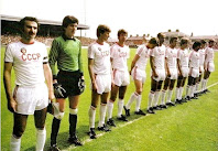 Selección de la U. R. S. S. - Temporada 1981-82 - Chivadze, Dassaev, Baltacha, Burjak, Blokhine, Kipiani, Sulakvelidze, Borovsky, Oganesian, Andreiev y Bessonov - La Selección de la U. R. S. S. se clasificó para el Mundial de España 1982, donde fue eliminada en la 2ª fase