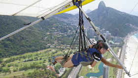 Hang Gliding over Sao Conrado in Rio de Janeiro with Rio Adventures