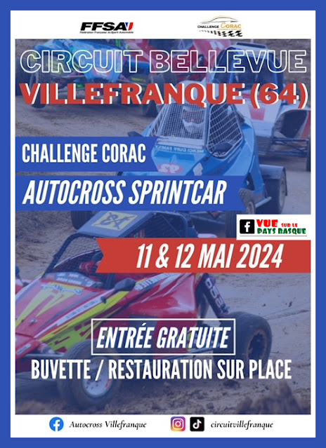 Autocross Sprint Car Villefranque 2024