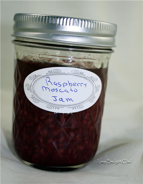 easy raspberry moscato jam recipe