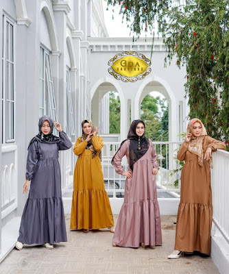Gamis Casual Terbaru Atifa by GDA Boutique
