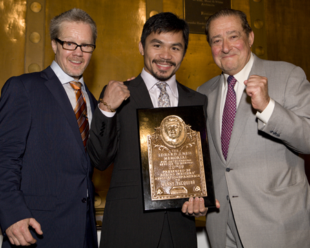 No longer a Golden Boy but Mosley grabs golden parachute from Pacquiao fight, freddy_roach_manny_pacquiao_bob_arum