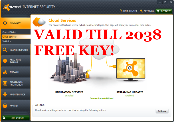 Avest Antivirus/Internet Security All Versions Key And Crack For Life Time Registrations Free Download