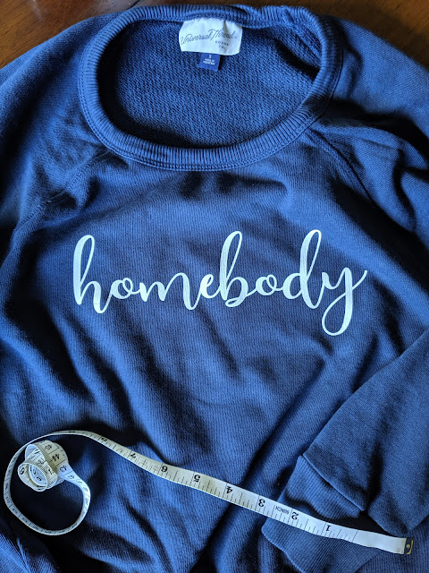 Cricut Craft -Homebody Sweatshirt | www.kristenwoolsey.com