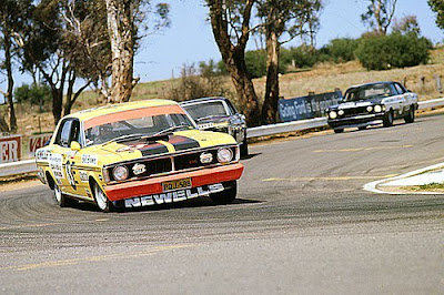 Ford Falcon GTHO Muscle Car at Race