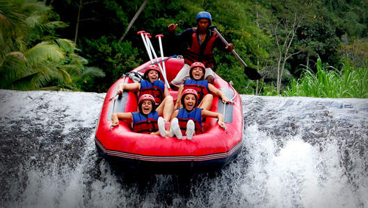 Telaga Dewata Rafting Sungai Telaga Waja - Karangasem, Bali, Liburan, Aktivitas, Atraksi