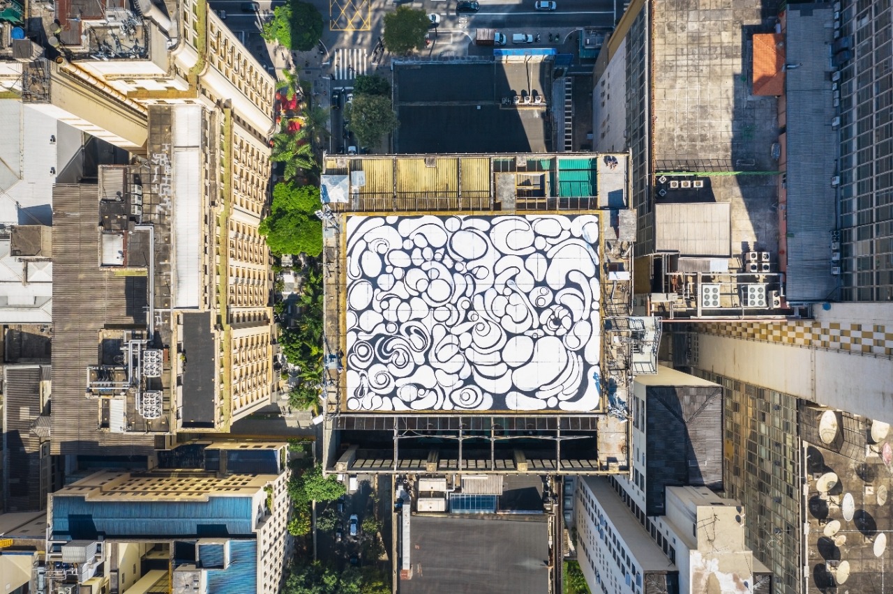Com apoio da Lukscolor, artista Vitor Zanini cria mural em São Paulo -  Revista Anamaco