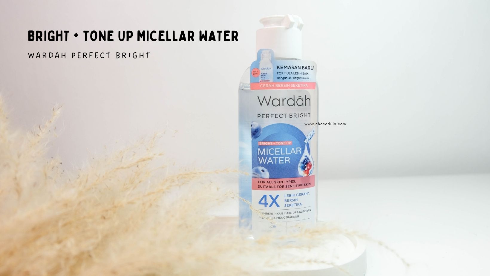 [Review] Micellar Water & Moisturizer dari Wardah Perfect Bright