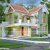 1940 Sq.Ft. Modern Sloping Roof Home – Where Style Meets Serenity