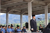  Harkitnas Ke 115 Tingkat Kabupaten, Wakil Bupati Pakpak Bharat Sampaikan Pidato Menteri Komunikasi dan Informatika RI.