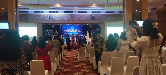 KEMENTRIAN ATR/BPN PROVINSI KALIMANTAN TENGAH MENGGELAR IBADAH DAN PERAYAAN NATAL TAHUN 2022
