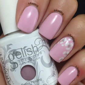 Gelish-Pink-Smoothie-Flower-Nail-Art