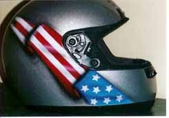 2012 Custom Airbrush Helmet 6