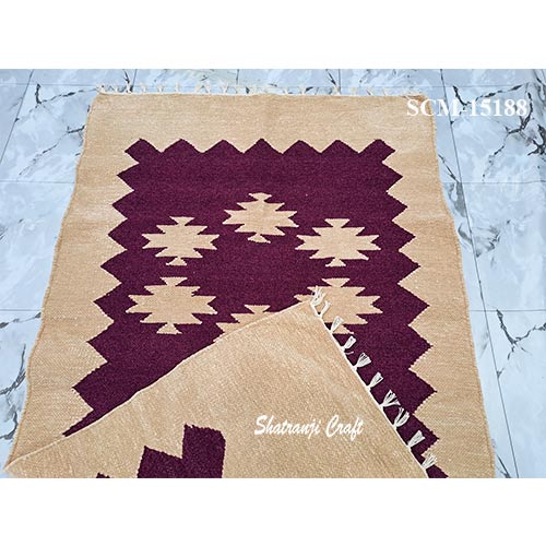 Satranji latest design price 3'x5' feet floor carpet in Rangpur Craft শতরঞ্জি দাম SCM-15188