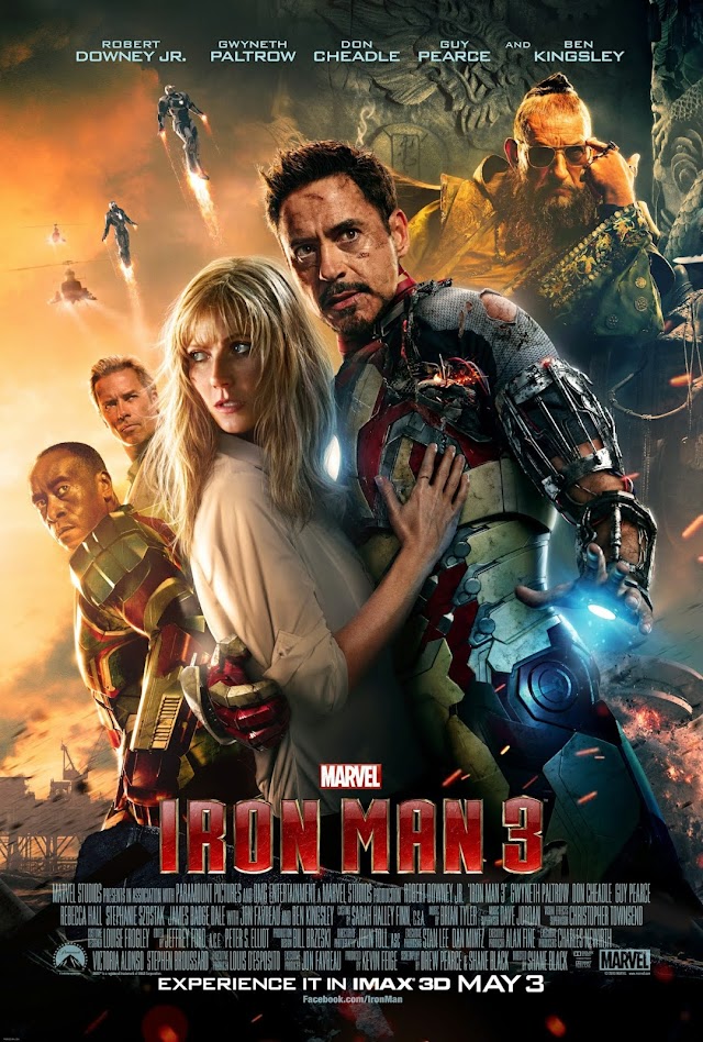 Iron Man 3 (Film de acțiune 2013) Omul de otel 3 trailer și detalii