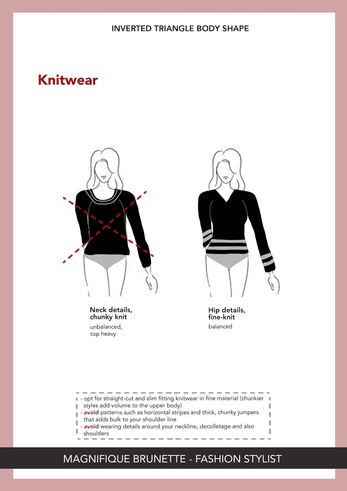 Body Shape Ultimate Guide - Part 3 = INVERTED TRIANGLE SHAPE